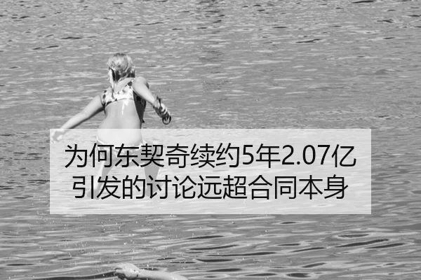为何东契奇续约5年2.07亿引发的讨论远超合同本身 - leyu